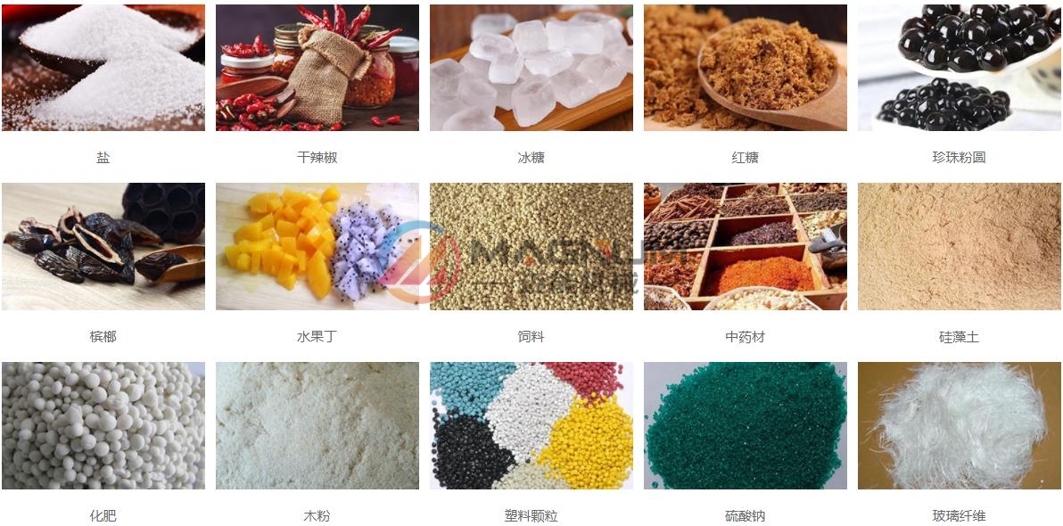 牛骨粉不銹鋼直線振動篩使用物料