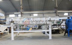 天津1540型風(fēng)冷式直線振動(dòng)篩已發(fā)貨，請(qǐng)何經(jīng)理注意查收